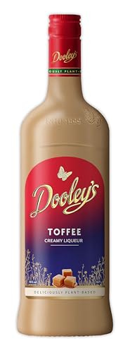 DOOLEY'S TOFFEE Creamy Liqueur (0,7l) – Cremig wie ein Sahnelikör, veganer Karamell Likör auf Vodka-Basis mit Toffee-Caramell-Geschmack – Ideal für Cocktails oder Pur – 15 % Vol. von Dooley's