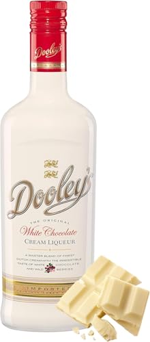 Dooley's | White Chocolate | 700 ml | prämierter Cream Liqueur | mit feinem Vodka & qualitätsvoller Sahne | Perfekt für Cocktails oder Pur von Dooley's