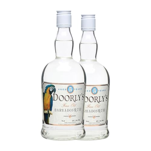 Rum Doorly's 3 Jahre 70 cl (Karton mit 2 Flaschen von 70 cl) von Doorly's