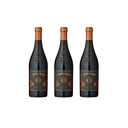 3 Flaschen Doppio Passo Primitivo di Manduria DOC Riserva Rotwein 14,5% vol. 0,75l von Doppio Passo