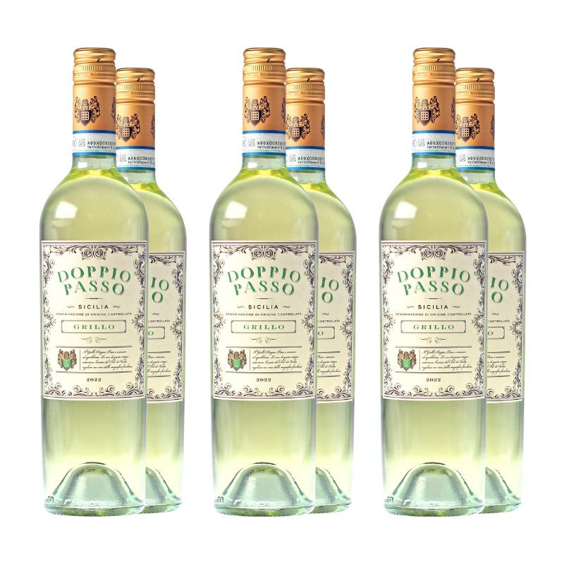 6 x Doppio Passo Grillo Sicilia 0,75 L 12,5% vol von Doppio Passo