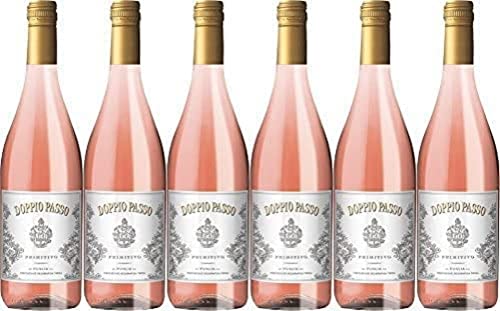 Doppio Passo Primitivo Rosato, Roséwein aus Apulien (6 x 0,75l) von Doppio Passo