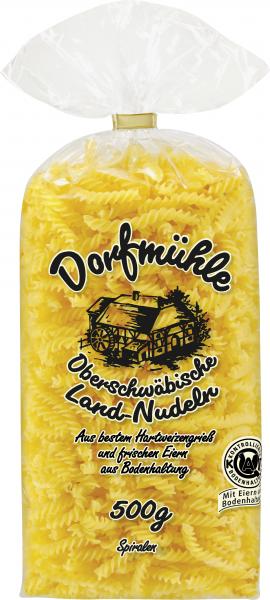 Dorfmühle Oberschwäbische Land-Nudeln Spiralen von Dorfmühle