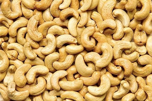 Cashewnüsse geröstet ungesalzen | 1 Kg Cashewkerne von 100% natürlicher Herkunft | gentechnikfrei | geeignet für vegan und vegetarische Ernährung | in wiederverschließbarem Beutel | Dorimed von DORiMED