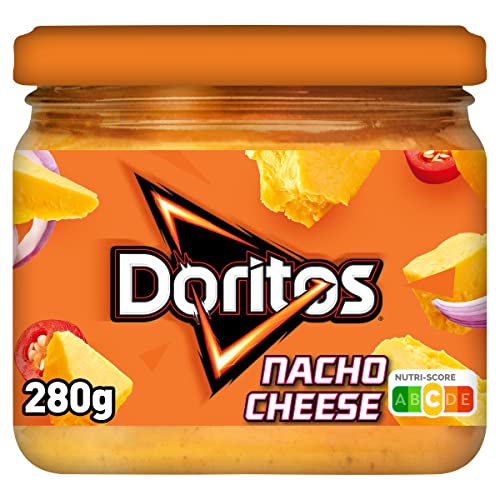 · CANDYBOX · Doritos Salziger Snack aus Amerika für eine Party Treffen mit Freunden Chips Dip Nachos Tortilla Käse Geschmack Nacho Käse 280g von Doritos