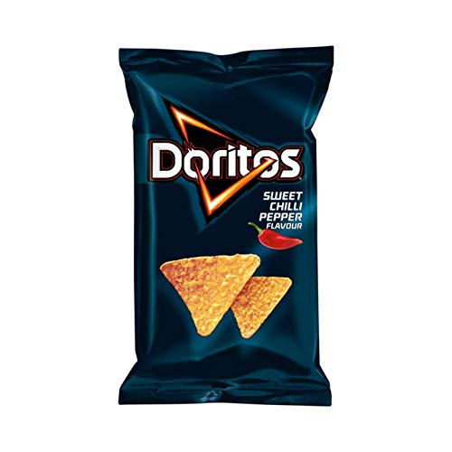 Doritos Sweet Chili Nacho Chips | Doritos | Paprika-Pfeffer-Tortilla-Chips | Gesamtgewicht 185 Gramm von Doritos