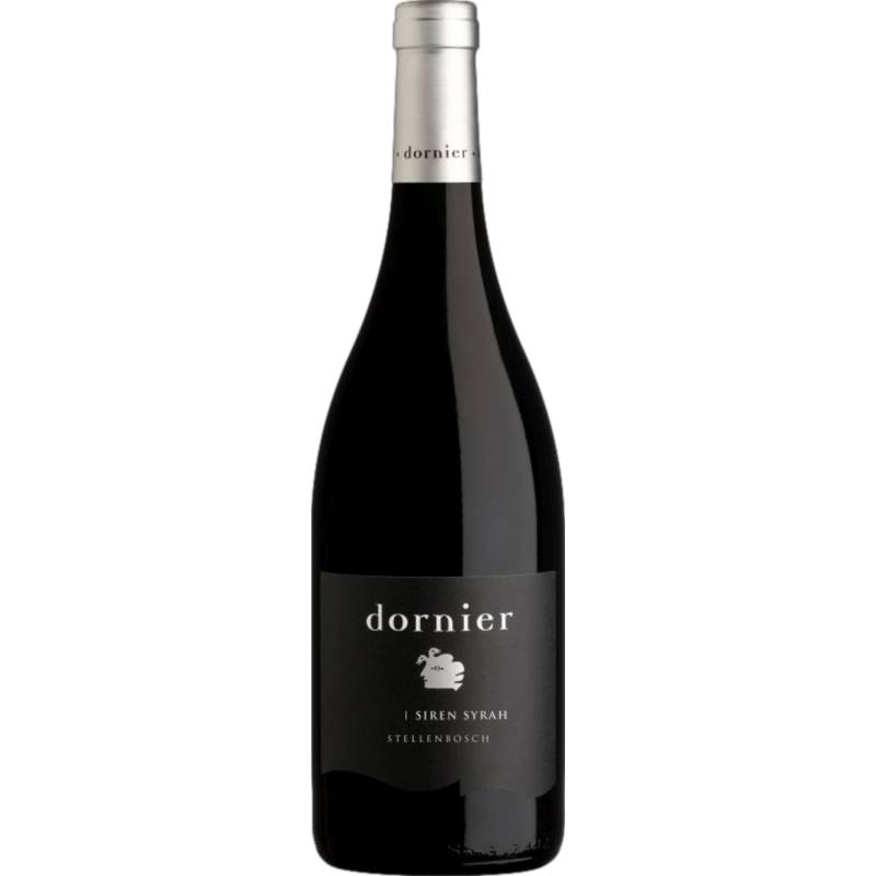 Dornier Siren Syrah, WO Stellenbosch, Western Cape, 2018, Rotwein von Dornier, Dornier Road, Upper Blaauwklippen Rd, 7600 Stellenbosch, Südafrika / CAPREO GmbH- Gildeweg 10- 46562 Voerde- De