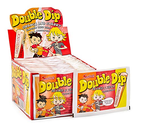 Dok Double Dip Schleckpulver, 24er Pack (24 x 18 g Packung) von Double Dip