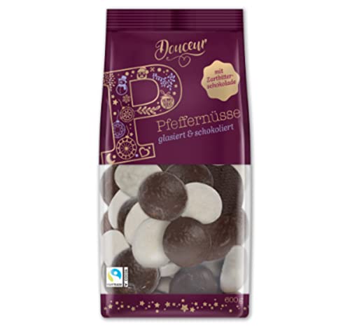 Pfeffermüsse glasiert & schokoliert 600 g von Douceur von Douceur