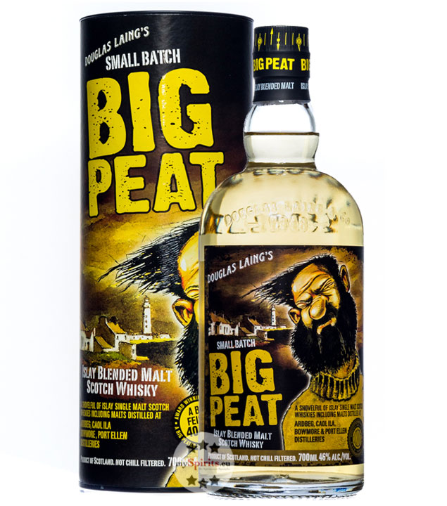 Big Peat Islay Blended Malt Scotch Whisky (46 % vol., 0,7 Liter) von Douglas Laing Whisky