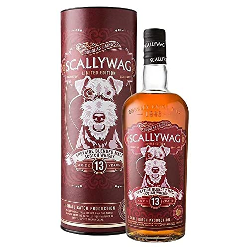 DOUGLAS LAING'S SCALLYWAG 13 JAHRE SPEYSIDE BLENDED MALT SCOTCH WHISKY 70 CL IN EINER KISTE von Douglas Laing & Co.