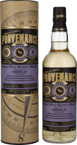 Douglas Laing PROVENANCE Aberfeldy 8 Years Old Single Cask Malt 2012 46% Vol. 0,7l in Geschenkbox von Douglas Laing & Co.