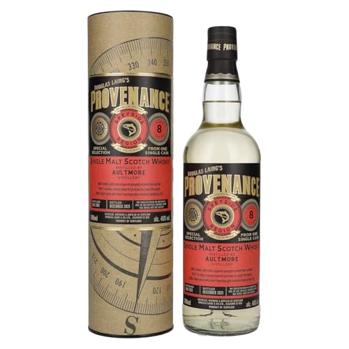 Douglas Laing PROVENANCE Aultmore 8 Years Old Single Cask Malt 2013 46% Vol. 0,7l in Geschenkbox von Douglas Laing & Co.