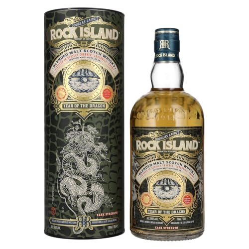 Douglas Laing ROCK ISLAND Year of the Dragon Blended Malt 54,8% Vol. 0,7l in Geschenkbox von Douglas Laing & Co.