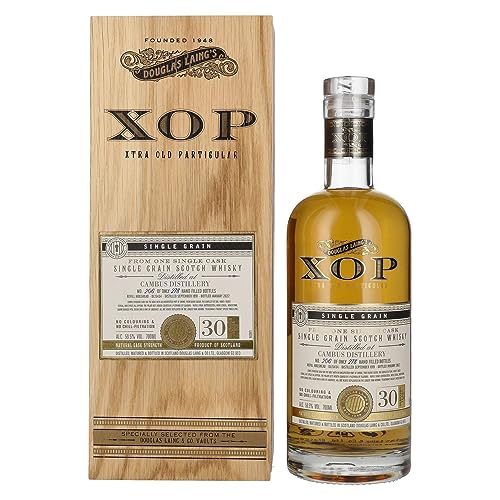 Douglas Laing XOP CAMBUS 30 Years Old Single Cask Grain 1991 59,5% Vol. 0,7l in Holzkiste von Douglas Laing & Co.