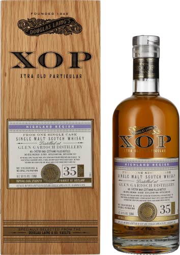 Douglas Laing XOP Glen Garioch 35 Years Old Single Cask Malt 1986 50,5% Vol. 0,7l in Holzkiste von Douglas Laing & Co.