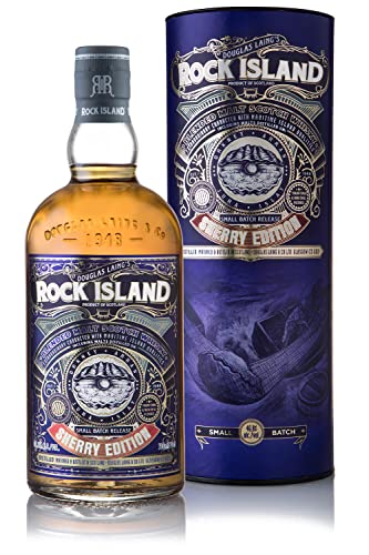 Douglas Laing ROCK ISLAND Sherry Edition Small Batch 46,8% Vol. 0,7l in Geschenkbox von Douglas Laing & Co.