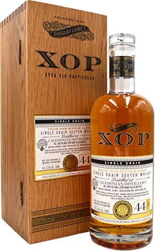 Douglas Laing & Co. XOP Caledonian 44 Years Old Single Cask Grain 1976 52,8% Volume 0,7l in Holzkiste Whisky von Douglas Laing & Co.