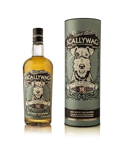 Scallywag 10 Years Old | Speyside Blended Malt Scotch Whisky | Gold Meiningers International Spirits Award | ungefärbt und nicht kältefiltriert | süß fruchtiger Geschmack | 46% Vol. | 0,7 Liter von Douglas Laing & Co.