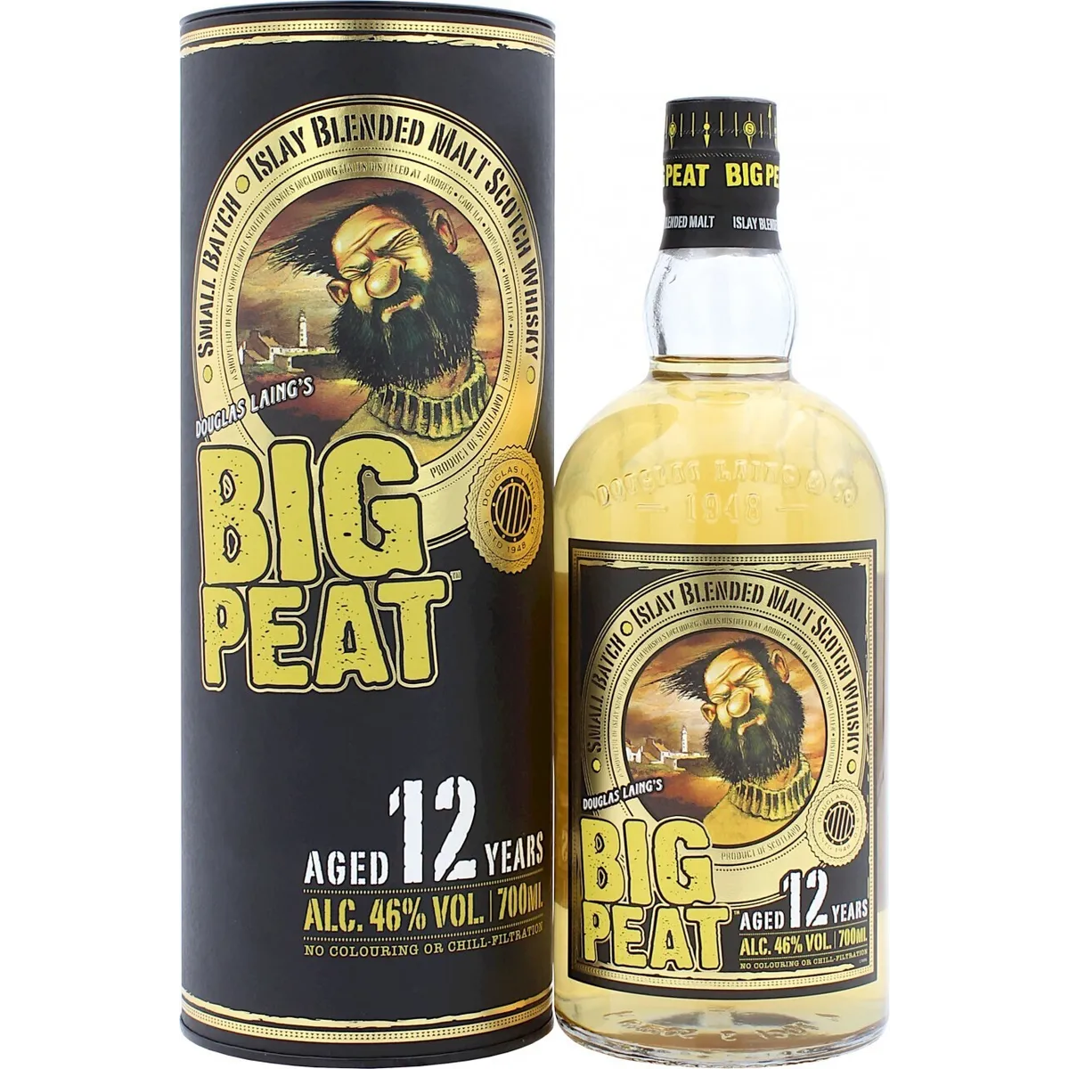 Big Peat 12 Jahre 46% vol. 0,7l von Douglas Laing