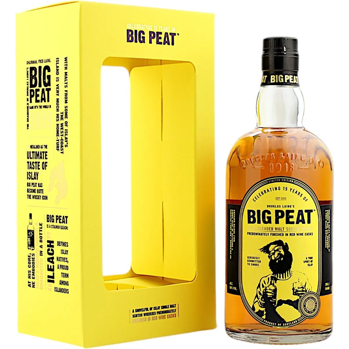 Big Peat - 15th Anniversary Edition 50% vol. 0,7l von Douglas Laing