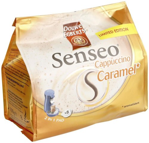 Pads Cappuccino Caramel 8er von Douwe Egberts