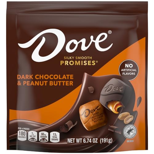 Dove Promises Dark Chocolate & Peanut Butter Candies - 7.6oz von Dove