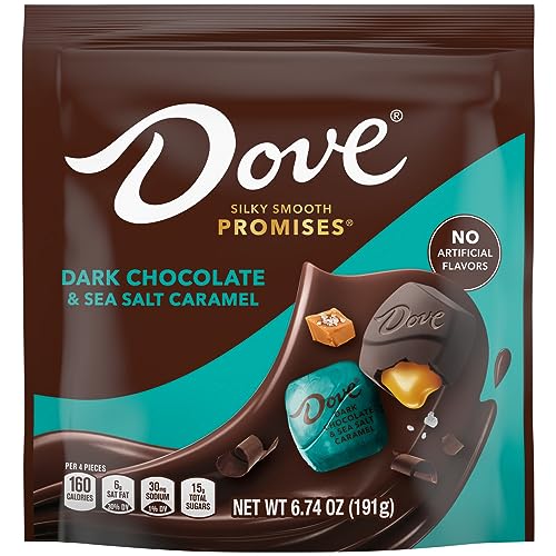 Dove Promises Silky Smooth Dark Chocolate and Sea Salt Caramel von Dove