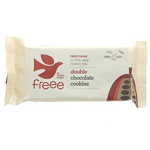 Doves Farm Doppelschokoladen-Kekse - Gf | 8 x 180 g von Doves Farm