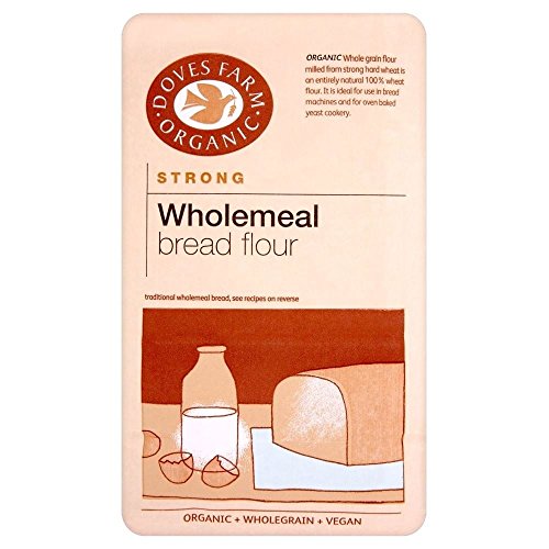 Doves Farm Organic Strong Vollkornbrot Mehl (1,5 kg) - Packung mit 6 von Doves Farm