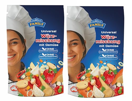 DOVGAN Family Würzmischung mit Gemüse 2x 500 g von Dovgan