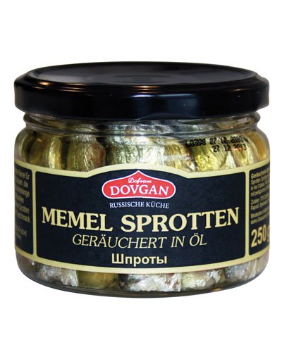 Dovgan Memel Sprotten In Öl, 250 g von Dovgan