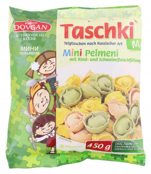 Dovgan Taschki Mini Pelmini mit Rind- und Schweinefleischfüllung von Dovgan