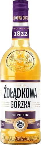 Zoladkowa Gorzka Fig | Vodka-Likör | Süße Feigen & Bitterorange | Polnische Tradition seit 1956 | Vielseitig für Cocktails | 500ml | 28% vol. von Dovgan