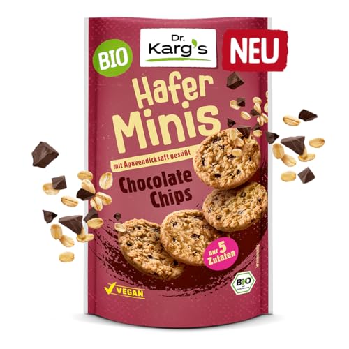 Dr. Kargs Hafer Minis Chocolate Chips mit Agavendicksaft gesüßt 85g von Dr Karg