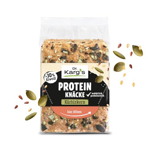 Dr. Kargs Protein Knäcke Kürbiskern knusperdünne Scheiben 150g von Dr Karg