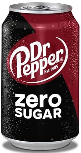 24 x Dr. Pepper Zero (24 0,33L EU-Dosen) Zuckerfrei von Dr Pepper