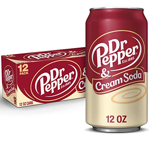 Dr Pepper Getränkedose, 355 ml, Sahne-Soda, 4260 ml, 12 Stück von Dr Pepper