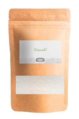 Dr. Akyol Reismehl 400g | Premium Reis | Glutenfrei | Vegan | Ballaststoffreich | Brotbackmischung | Glutenfreies Mehl | Glutenfreie Lebensmittel | Mehl | Rice von Dr. Akyol