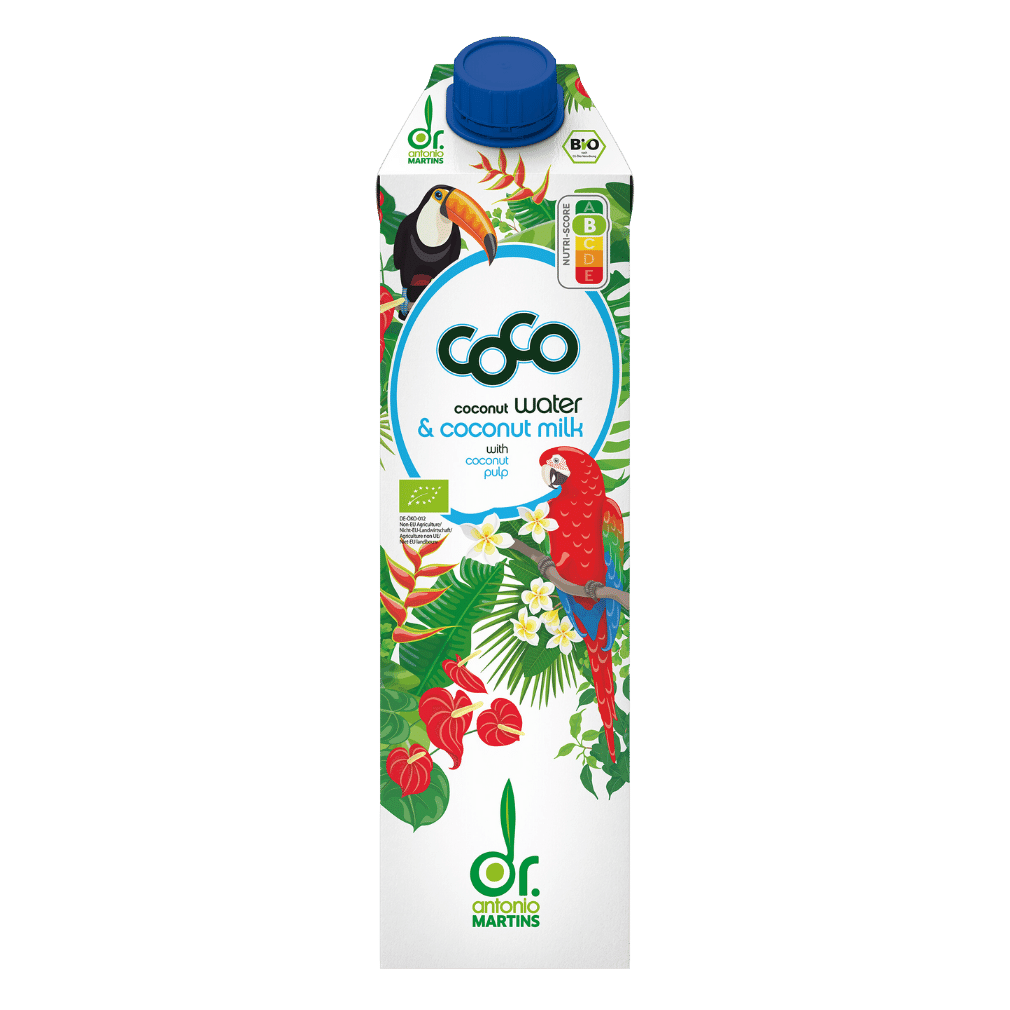 Bio Coco Water & Milk von Dr. Antonio Martins