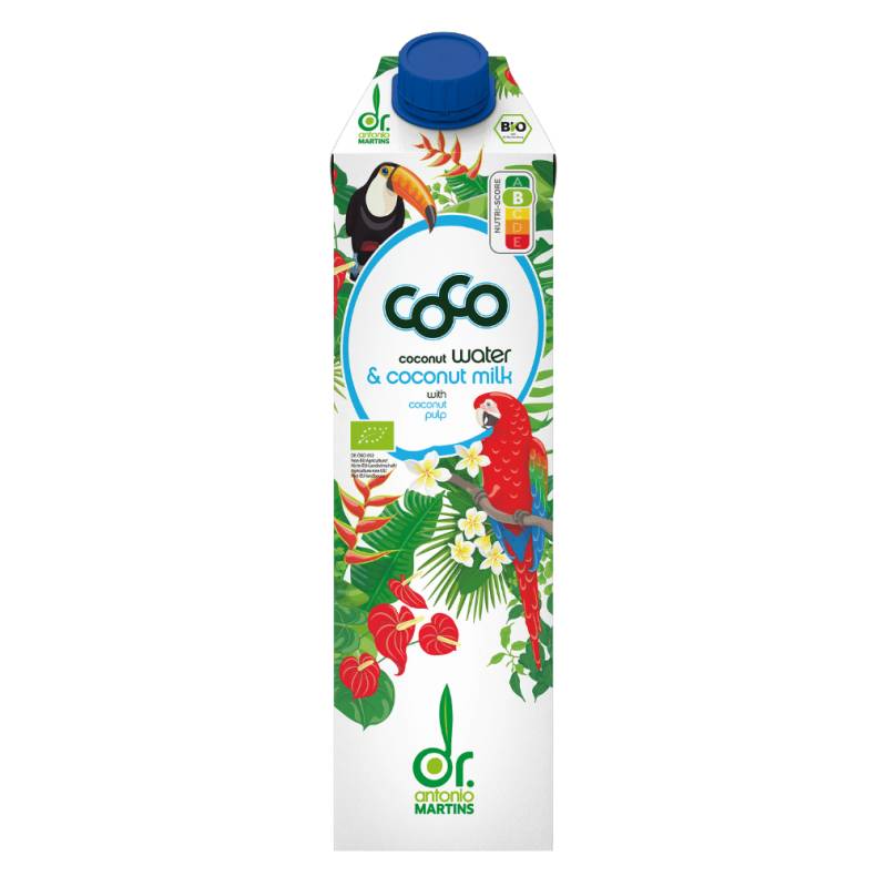 Bio Coco Water & Milk von Dr. Antonio Martins