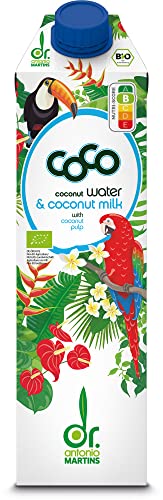 Coconut water & coconut milk 1L von Dr. Antonio Martins