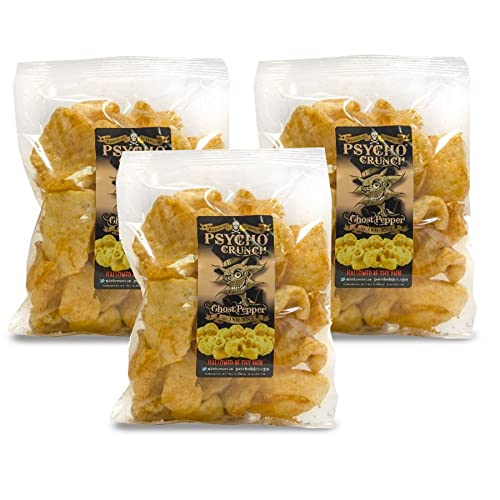 Psycho Crunch Naga Pork Crunch 3er Pack (3 x 40 g) von Psycho Juice