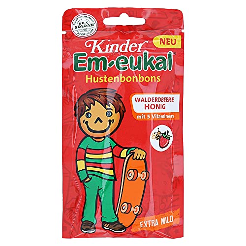 EM EUKAL Kinder Bonbons Walderdbeere-Honig zh. von Dr. C. Soldan GmbH