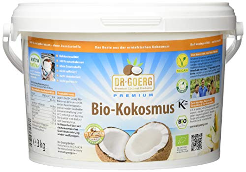 Dr. Goerg Premium Bio-Kokosmus, 3 kg von Dr. Goerg