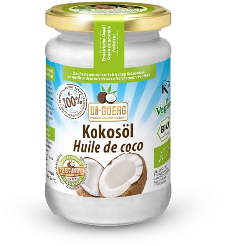 Premium Bio-Kokosöl von Dr. Goerg