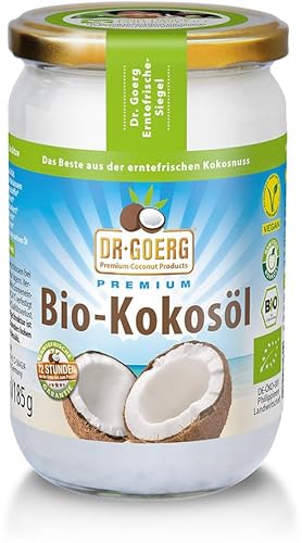 Premium Bio-Kokosöl von Dr. Goerg