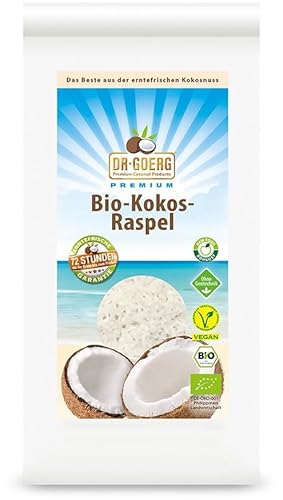 Premium Bio-Kokosraspel von Dr. Goerg