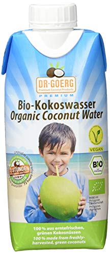 Dr. Goerg Premium Bio-Kokoswasser, 6er Pack (6 x 330 g) von Dr. Goerg