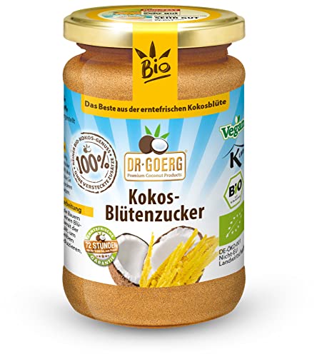 Premium Bio-Kokosblütenzucker 12 x 120 gr von Dr. Goerg